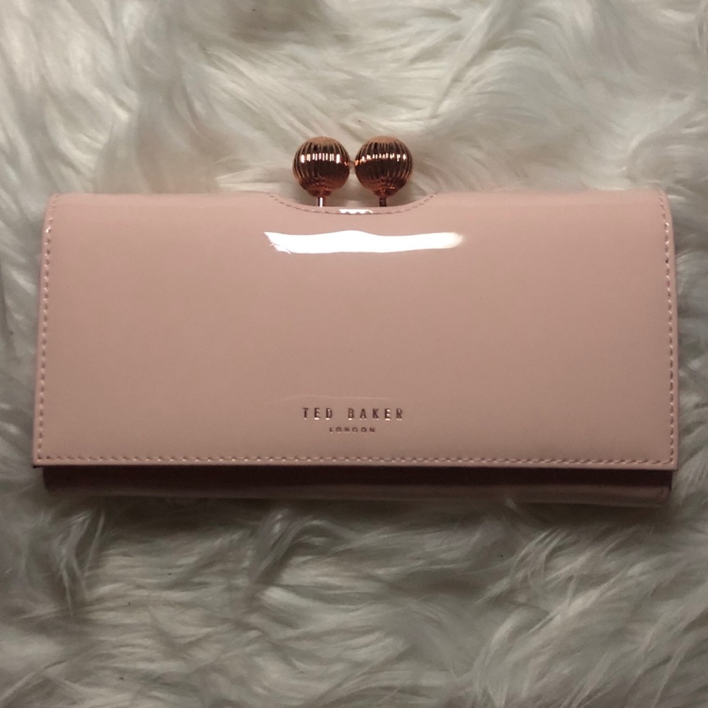 BRAND NEW Ted Baker Bobble Patent Leather Wallet